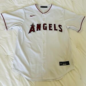 Mike Trout Angels Jersey - White